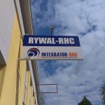 Szyld reklamowy Rywal RHC