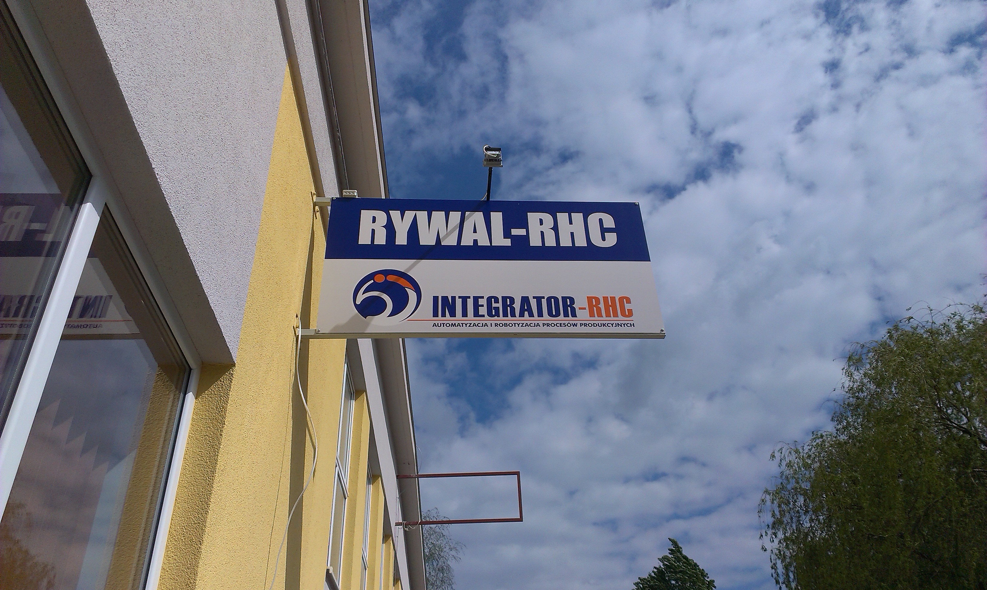 Szyld reklamowy Rywal RHC